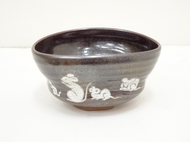 【茶道具】京焼 茶碗 色絵春野 加藤永起 共箱 共布 茶道具 京焼清水焼 抹茶茶碗 色絵 春野茶碗 加藤永山作 : お